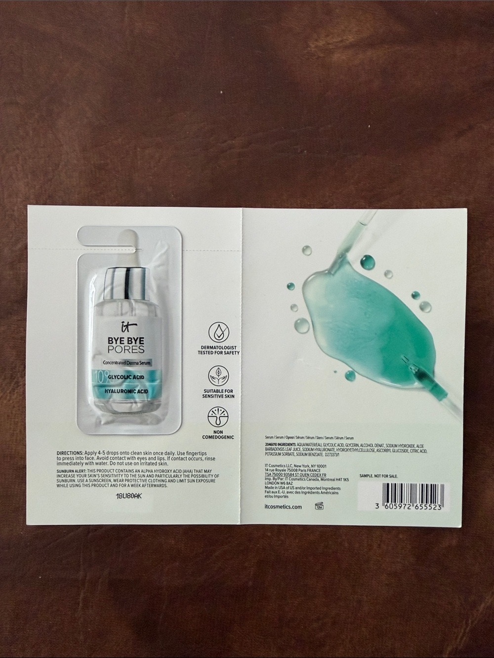 🩵 4/10$ or 10/20$ 🩵 sample size makeup & skincare Bye Bye Pores Glycolic Serum